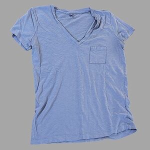 Madewell Lavender Short Sleeve Relaxed T-Shirt